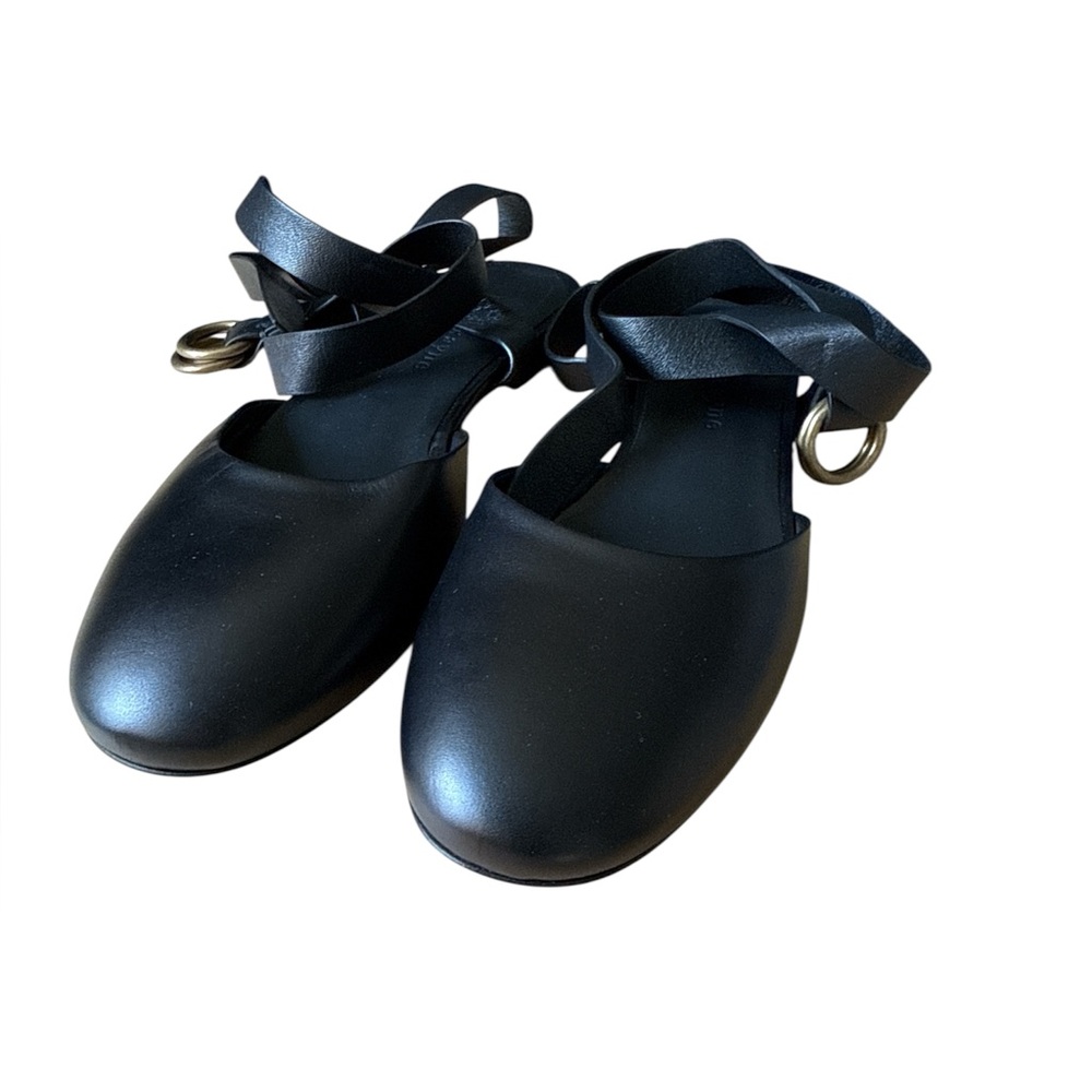 Jenni Kayne Black Strap Ballet Slipper size 37 - Picture 3 of 6